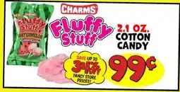 Ollie's CHARMS 2.1 OZ. COTTON CANDY offer