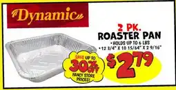 Ollie's DYNAMIC 2PK ROASTER PAN offer