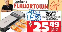 Ollie's VACUUM SEALER offer