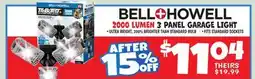 Ollie's BELL+HOWELL 2000 LUMEN 3 PANEL GARAGE LIGHT offer
