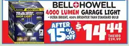 Ollie's BELL+HOWELL 4000 LUMEN GARAGE LIGHT offer