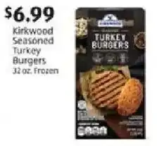 Aldi Kirkwood Seasoned Turkey Burgers offer