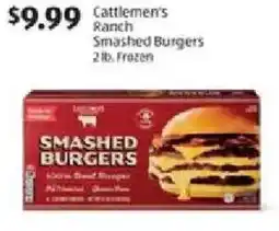 Aldi Cattlemen's Ranch Smashed Burgers offer