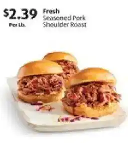 Aldi Fresh Seasoned Pork Shoulder Roast offer