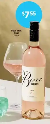 Aldi Bear Bros. Rosé offer