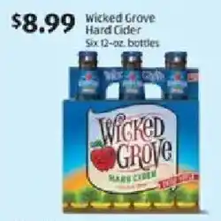 Aldi Wicked grove hard cider six bottles offer