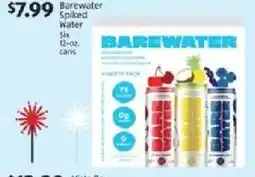 Aldi Barewater spiked water six offer