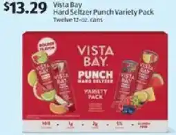 Aldi Vista Bay Hard Seltzer Punch Variety Pack offer