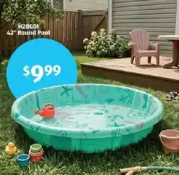 Aldi H20GO! 42" Round Pool offer