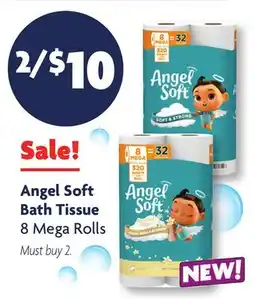Family Dollar Angel Soft Bath Tissue offer