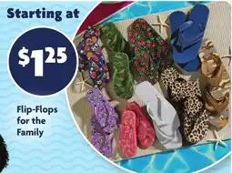 Family Dollar Flip-Flops for the Family offer