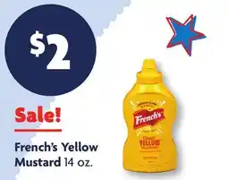 Family Dollar French's Yellow Mustard offer