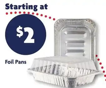 Family Dollar Foil Pans offer