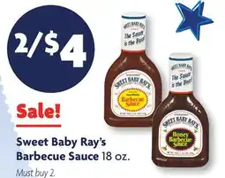 Family Dollar Sweet Baby Ray's Barbecue Sauce offer
