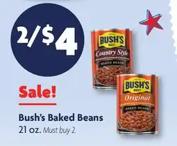 Family Dollar Bush's Baked Beans offer