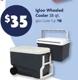 Family Dollar Igloo Wheeled Cooler offer