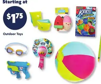 Family Dollar Outdoor Toys offer
