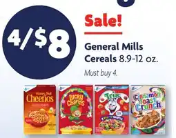 Family Dollar General Mills Cereals offer