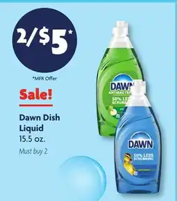 Family Dollar Dawn Dish Liquid offer