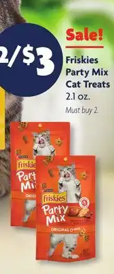Family Dollar Friskies Party Mix Cat Treats offer