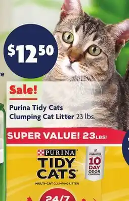 Family Dollar Purina Tidy Cats Clumping Cat Litter offer