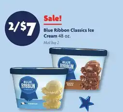 Family Dollar Blue Ribbon Classics Ice Cream offer