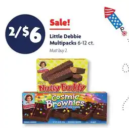 Family Dollar Little Debbie Multipacks offer