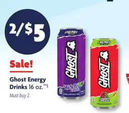 Family Dollar Ghost Energy Drinks offer