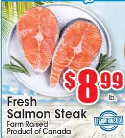 Supremo Foods Inc Fresh Salmon Steak offer