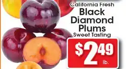 Supremo Foods Inc Black Diamond Plums offer