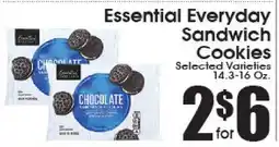 Supremo Foods Inc Essential Everyday Sandwich Cookies offer