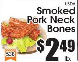 Supremo Foods Inc USDA Smoked Pork Neck Bones offer