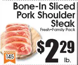 Supremo Foods Inc Bone-In Sliced Pork Shoulder Steak offer