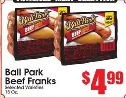 Supremo Foods Inc Ball Park Beef Franks offer
