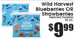 Supremo Foods Inc Wild Harvest Blueberries OR Strawberries offer