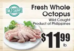 Supremo Foods Inc Fresh Whole Octopus offer
