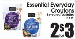 Supremo Foods Inc Essential Everyday Croutons offer