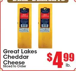 Supremo Foods Inc Great Lakes Cheddar Cheese offer