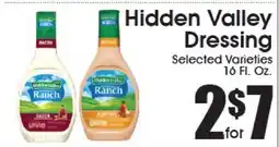 Supremo Foods Inc Hidden Valley Dressing offer