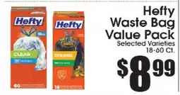 Supremo Foods Inc Hefty Waste Bag Value Pack offer