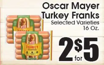 Supremo Foods Inc Oscar Mayer Turkey Franks offer