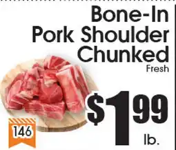 Supremo Foods Inc Bone-In Pork Shoulder Chunked offer
