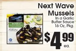 Supremo Foods Inc Next Wave Mussels offer