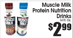 Supremo Foods Inc Muscle Milk Protein Nutrition Drinks offer