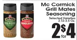 Supremo Foods Inc McCormick Grill Mates Seasoning offer