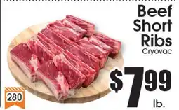 Supremo Foods Inc Beef Short Ribs offer