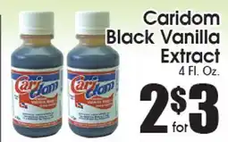 Supremo Foods Inc Caridom Black Vanilla Extract offer