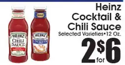 Supremo Foods Inc Heinz Cocktail & Chili Sauce offer