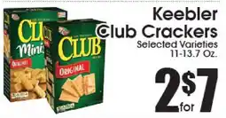 Supremo Foods Inc Keebler Club Crackers offer
