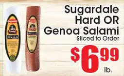 Supremo Foods Inc Sugardale Hard OR Genoa Salami offer